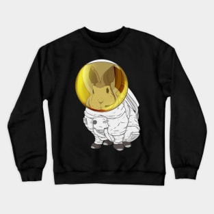 Rabbit Astronaut Crewneck Sweatshirt